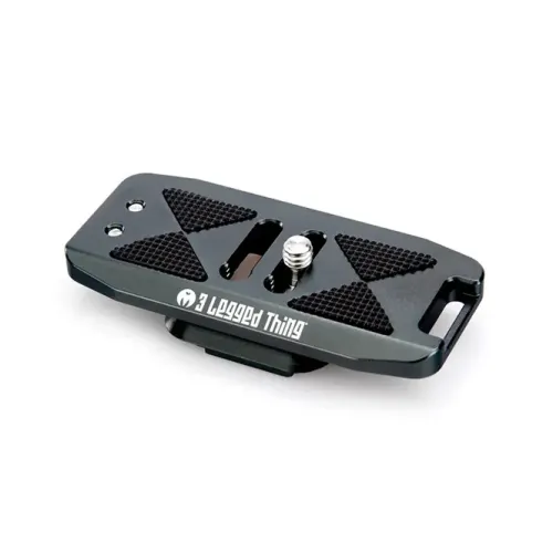 3 Legged Thing L-Brackets>Ellie– 85mm Base Plate for Peak Design Capture - Grey