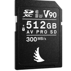 AngelBird Sd Memory Cards>AV Pro 512GB SDXC UHS-II 300MB/s Memory Card - V90