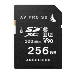 AngelBird Sd Memory Cards>AV Pro 256GB SDXC UHS-II 300MB/s Memory Card - V90