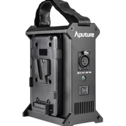Aputure Lighting Batteries>2-Bay Battery Power Station - V Lock