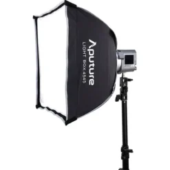 Aputure Reflectors, Softboxes & Umbrellas>Light Box 45 x 45cm Inc Grid And Bag