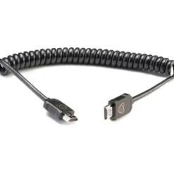 Atomos Video Monitors & Accessories>AtomFlex HDMI to HDMI Coiled Cable 40cm-80cm