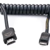 Atomos Video Monitors & Accessories>AtomFlex Mini HDMI to HDMI Coiled Cable 30cm-60cm