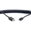 Atomos Video Monitors & Accessories>AtomFlex Mini HDMI to HDMI Coiled Cable 40cm-80cm