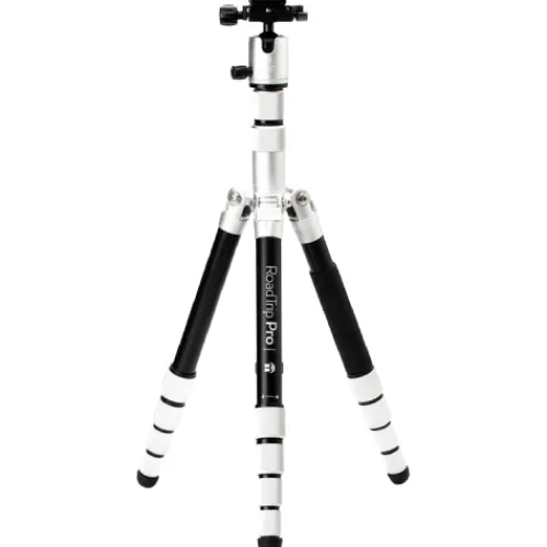 Benro Tripods>MeFoto Roadtrip Pro 6-in-1 Tripod, Aluminium - Silver