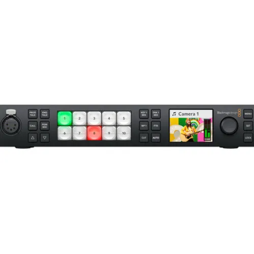 Blackmagic Streaming & Capture Devices>Design ATEM 1 M/E Constellation HD Live Production Switcher (1 RU)