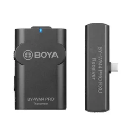 Boya Smartphone Audio|Wireless Audio>BY-WM4 Pro-K5, 2.4GHz Wireless Microphone Kit for Android 1+1