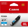 Canon Ink>CLI-651XLC Extra Large Cyan Ink Tank