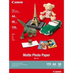 Canon Paper>Matte Photo Paper A4 50pk  #MP-101