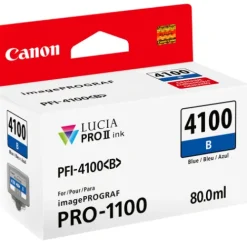 Canon Ink>PFI-4100 Ink Tank Set for Pro-1100 Printer