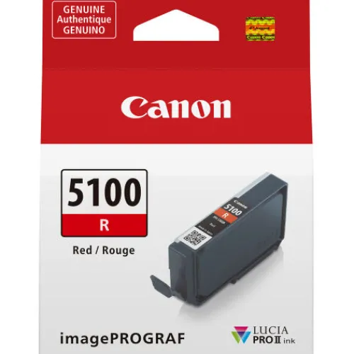 Canon Ink>PFI-5100 LUCIA PRO II Red Ink Tank