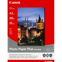 Canon Paper>Semi Gloss Paper A3 20pk #SG201A3-20