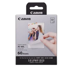 Canon Paper>XC-60L Card Size Label for QX20 - 60 Sheets