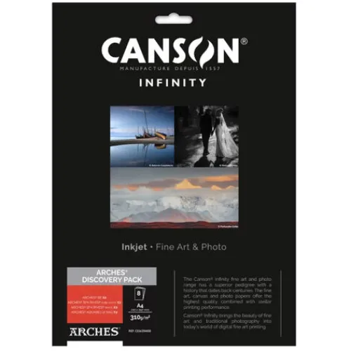 Canson Paper>Infinity 2 Sheets Arches Fine Art Discovery Pack