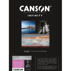 Canson Paper>Infinity Baryta Photographique II 310gsm A4 x 25 Sheets