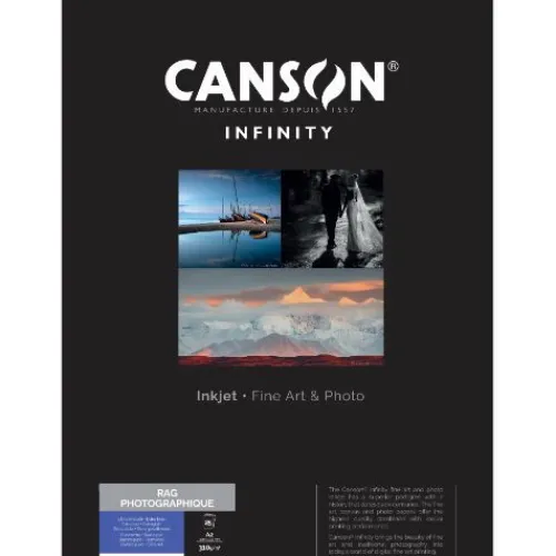 Canson Paper>Infinity Edition Etching Rag 310gsm A2 Paper - 25 Sheets
