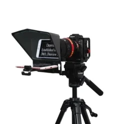 DESVIEW Vlogging Kits|Other Video Accessories>T2 Broadcast Teleprompter compatible with smartphone, tablet for Mirrorless and DSLR shooting