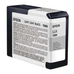 Epson Ink>UltraChrome K3 Ink Cartridge Light Light Black 80ml for 3880/3800 #T5809