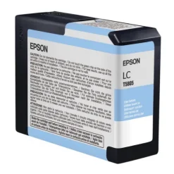 Epson Ink>UltraChrome K3 Ink Cartridge Light Cyan 80ml for 3880/3800 #T5805