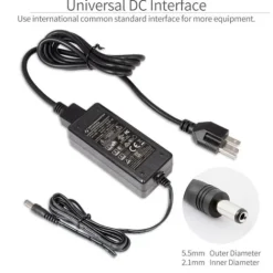 Feelworld Ac Adapters|Monitor Batteries>DC 12V 3A Power Adapter