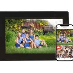 Firefly Gifts & Novelties>Frameo 10.1 Inch Wi-Fi Digital Photo Frame - Black