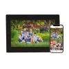 Firefly Gifts & Novelties>Frameo 10.1'' Wi-Fi Digital Photo Frame 32GB Storage Glass (Black)