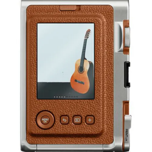 Fujifilm Instant & Film Cameras>Instax Mini Evo Hybrid Instant Camera - Brown
