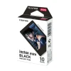 Fujifilm Instant Photo Paper>Instax Mini Film with Coloured Frame - 10PK - Black