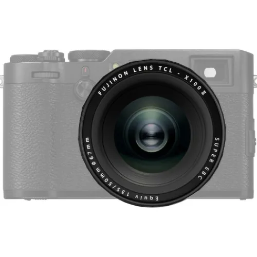 Fujifilm Lens Adapters>TCL-X100 II Tele Conversion Lens for X100 Series Cameras - Black