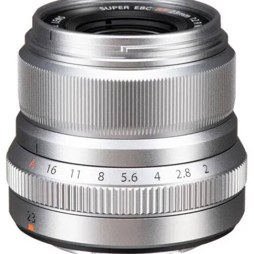 Fujifilm Fujifilm X-Mount>XF 23mm f/2 R WR Lens - Silver