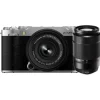 Fujifilm Mirrorless Cameras>X-M5 with XC 15-45mm and XC 50-230mm Kit - Silver