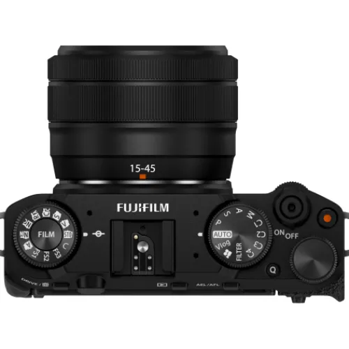 Fujifilm Mirrorless Cameras>X-M5 with XC 15-45mm Travel Bundle - Black