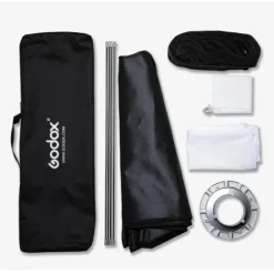 Godox Reflectors, Softboxes & Umbrellas>35 x 160cm Strip Softbox + Grid for S-Type