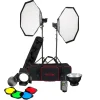 Godox Studio Lighting Kits>DP600III-V Pro Studio Flash with LED Modeling Lamp - 600Ws, 2-Light Kit