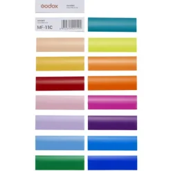 Godox Flash Diffusers & Modifiers>MF-11C Colour Effects Set for MF12 Macro Flash