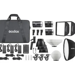 Godox Video & Led Lighting>ML60Bi & ML30Bi Bi-Colour LED 3-Light Kit