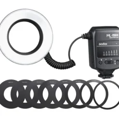 Godox Flashes & Speedlights>ML150II Macro Ring Flash Incudes Adaptor Rings