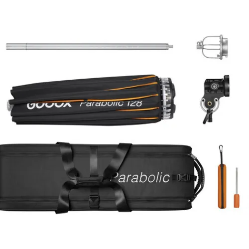 Godox Reflectors, Softboxes & Umbrellas>P128 Parabolic Reflector System Kit