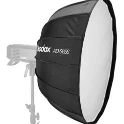 Godox Reflectors, Softboxes & Umbrellas>Parabolic Silver Octa Umbrella Softbox 65cm