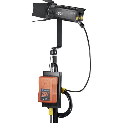 Godox Video & Led Lighting>S60B Bi-Colour LED Focusing 3-Light Kit