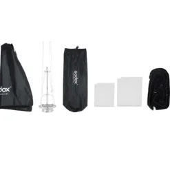 Godox Reflectors, Softboxes & Umbrellas>Umbrella Octa Softbox 120cm With Grid S-Type Mount