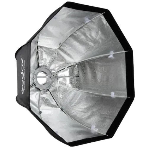 Godox Reflectors, Softboxes & Umbrellas>Umbrella Octa Softbox 120cm With Grid S-Type Mount