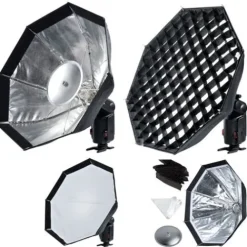 Godox Reflectors, Softboxes & Umbrellas>Witstro AD-S7 48cm Umbrella Softbox with Grid for AD180 AD360 AD360II AD200