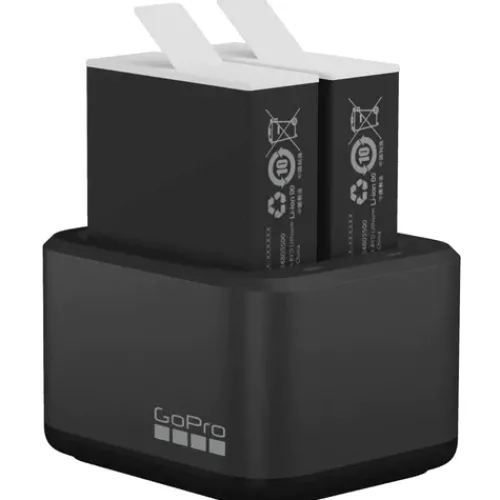 GoPro Battery Chargers & Plates|Camera Batteries>Dual Battery Charger + Enduro Battery for HERO12/11/10/9