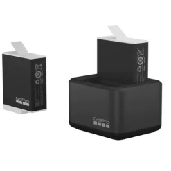 GoPro Battery Chargers & Plates|Camera Batteries>Dual Battery Charger + Enduro Battery for HERO12/11/10/9