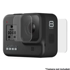 GoPro Screen Protectors|Action Camera Accessories>Tempered Glass Lens + Screen Protectors for HERO8