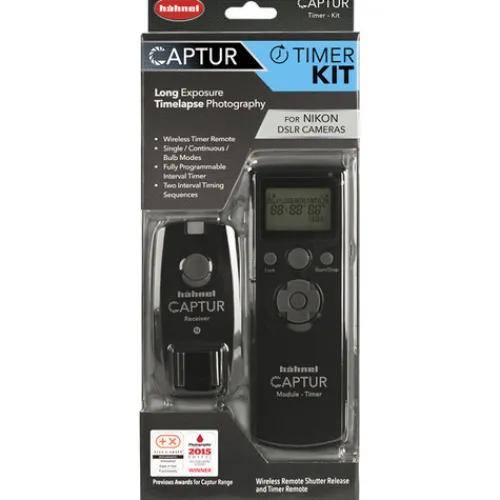 Hahnel Remotes & Shutter Releases|Flash Triggers & Remotes>Captur Timer Kit - Nikon