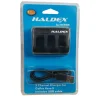 Haldex Battery Chargers & Plates>Triple Battery Charger for GoPro HERO5/6/7