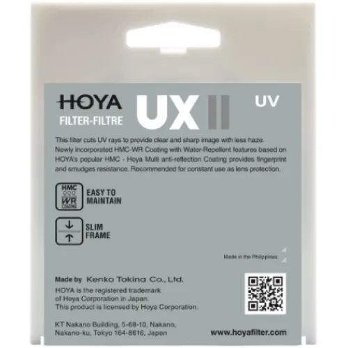 Hoya Uv Filters>40.5mm UX II UV Filter