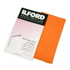 Ilford Camera & Lens Cleaning Products>Antistatic Reusable Cloth - Orange